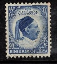 Libya - #141 King Idris - Used