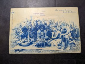 1901 German South West Africa SWA Postcard Cover Windhoek to Vienna Austria