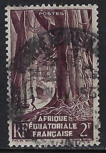 French Equatorial Africa 175 VFU I019