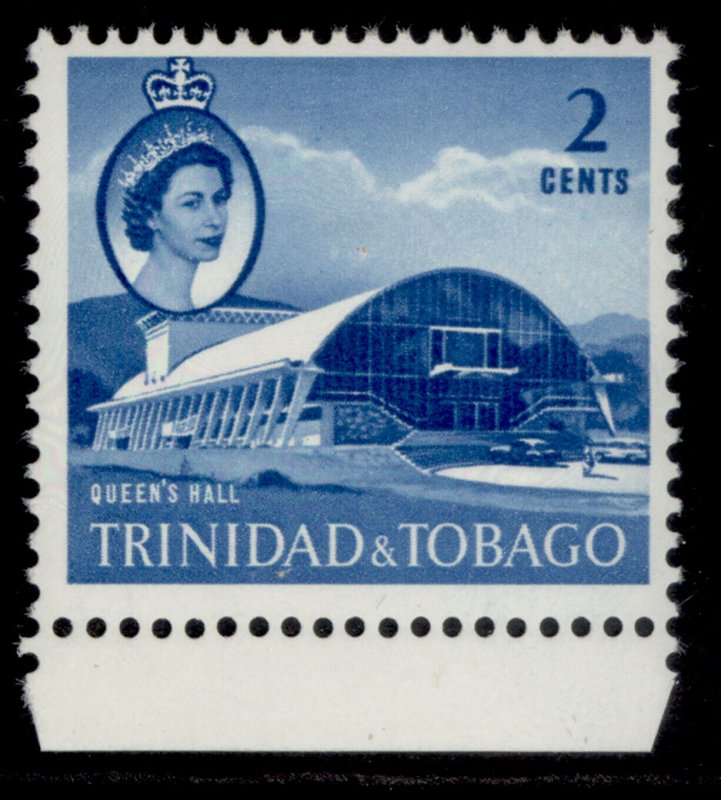 TRINIDAD & TOBAGO QEII SG285a, 2c blue, NH MINT.