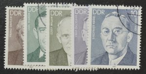 DDR Sc # 2314-2318, VF Used