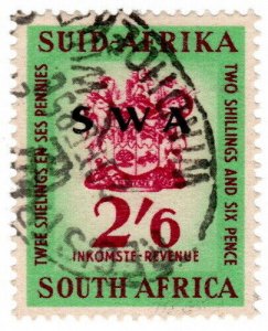 (I.B) South-West Africa Revenue : Duty Stamp 2/6d