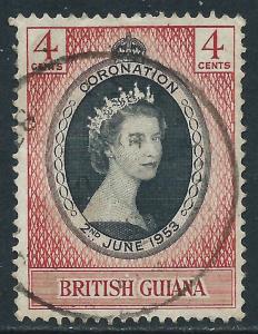 British Guiana, Sc #252, 4c Used