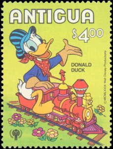 Antigua #562-570, Complete Set(9), 1980, Disney, Never Hinged