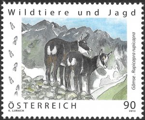 Austria 2013 MNH Stamps Scott 2427 Hunting Animals Goats