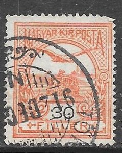 Hungary 77: 30f Turul, Crown of St Stephen, used, F