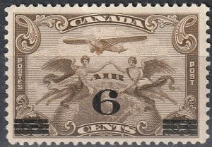 Canada Air Mail #C5 Mint Never Hinged, VF  (~1687)