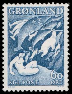 Greenland #43 Mother of the Sea; Unused (4.00)