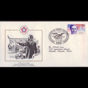 GERMANY 1976 - FDC-1216 US Bicent.