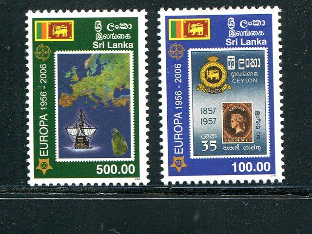 Sri Lanka 2006 Europa issue   VF NH