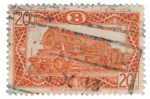 BELGIUM STAMP 1949. SCOTT # Q321. USED. # 4