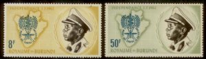 Burundi 1962 SC# 40-1 MNH L163