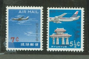 Ryukyu Islands #C29-C30 Mint (NH) Single (Complete Set)