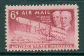 C45 6c Wright Brothers Fine MNH