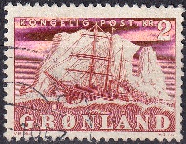 Greenland #37 F-VF Used  CV $3.25  (Z9152)