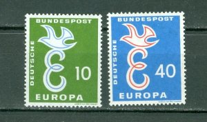 GERMANY 1958 EUROPA #790-791 SET MNH...$3.65