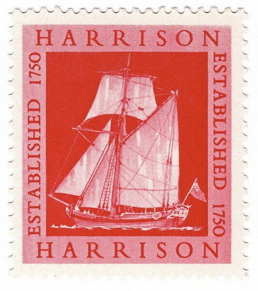 (I.B) Cinderella Collection : Harrison & Sons - Lithography Essay (Schooner)