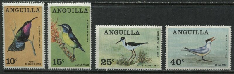 Anguilla 1968 set of 4 mint o.g. hinged