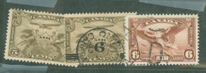 Canada #C1/C3/C5 Used Single