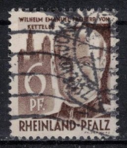 Germany - French Zone - Rhine Palatinate - Scott 6N17