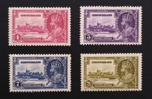 Newfoundland 226-9 Set F-VF MNH