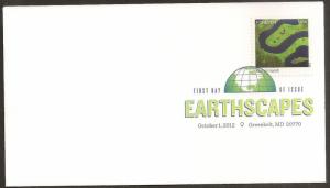 US 4710e Earthscapes Inland marsh DCP FDC 2012