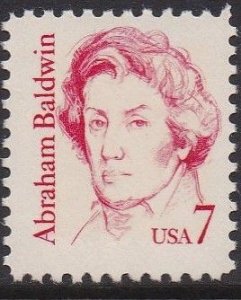 1850 Abraham Baldwin MNH