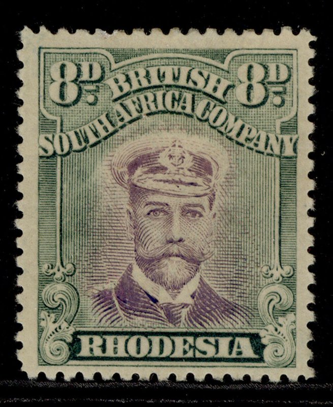 RHODESIA GV SG315, 8d violet & grey-green, LH MINT. Cat £75.