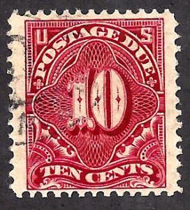 J49 Used...10c Postage Due... SCV $20.00