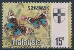 Sarawak  SC# 240 Used Butterflies see details & scans