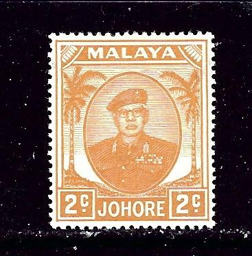 Malaya-Johore 131 Hinged 1949 issue