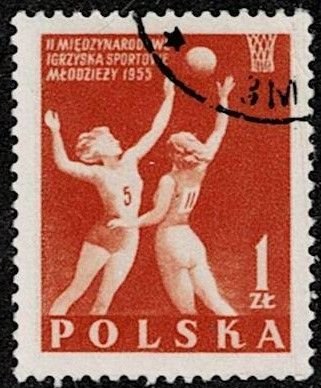 1955 Poland Scott Catalog Number 702 Used