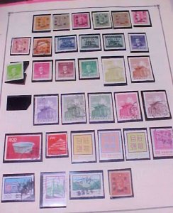 CHINA  OLD 106 DIFF. STAMPS MOSTLY MINTLIGHT HINGED ,FEW USED