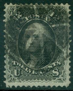 EDW1949SELL : USA 1868 Scott #97 Used. Fresh & Sound stamp. PSAG Cert. Cat $260.