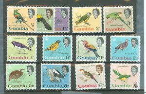 Gambia #175-187  Single (Complete Set)