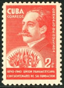 CUBA #361, UNUSED MINT HINGED - 1940 - CUB106