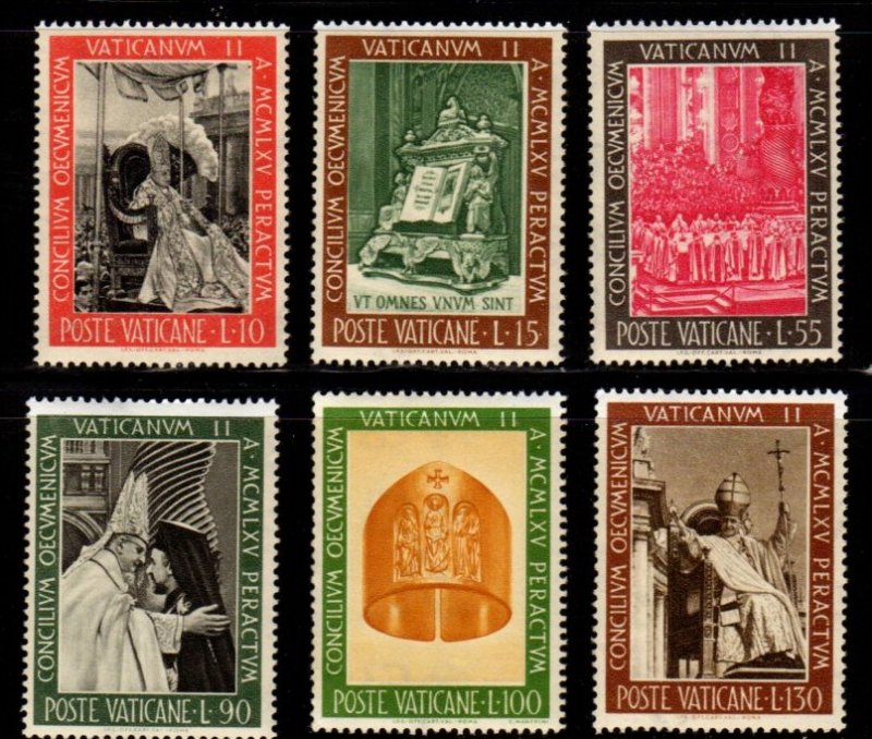 Vatican City - #439 - 444 Pope John XXIII set/6 - MNH