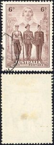 Australia SG199 6d used Cat 30 pounds