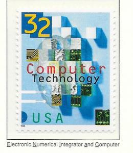 US#3106 $.32 Computer Technology (MNH) CV $0.65