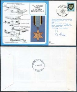 DM11a Air Crew Europe Star Signed by R.J. Milson (C)