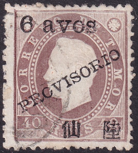 Timor 1895 Sc 38 used