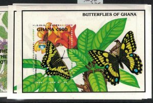 Ghana Butterfly SC 1451-2 MNH (2efq) 