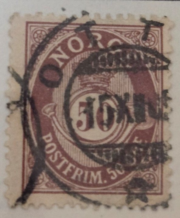 Stamp Norway 1893-1900 #56 used