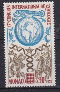 Monaco  845 MNH 1972 Zoology Congress