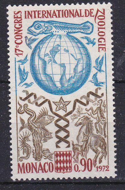 Monaco  845 MNH 1972 Zoology Congress