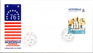 Montserrat, Worldwide First Day Cover, Americana