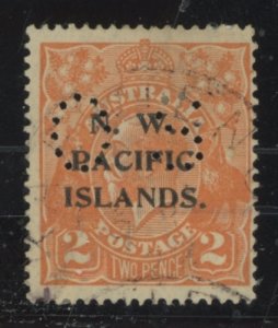 North West Pacific Islands # Used Single (Perfin)