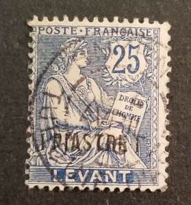 FRENCH Offices in Turkey Levant Scott 34 Used Stamp Z-572