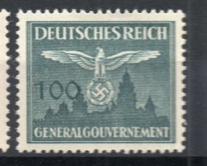 Germany 1943 Polish Occ. Issue Fine Mint Hinged 100pf. NW-16508