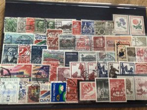 Denmark mounted mint or used stamps  A12356